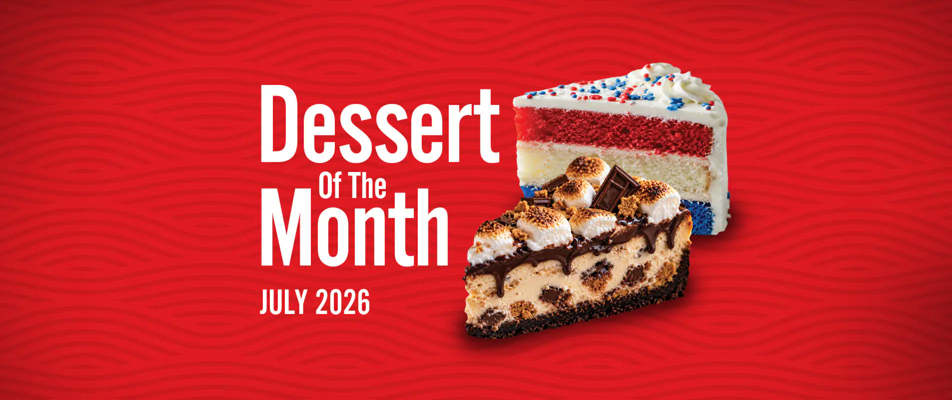 Dessert of the Month - July 2026